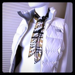 NORTH FACE GOOSE DOWN VEST in WHITE